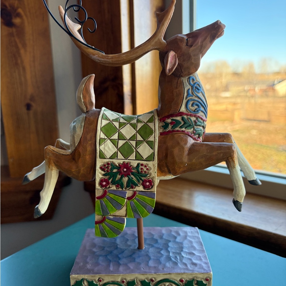 Jim Shore “Dash Away” Reindeer